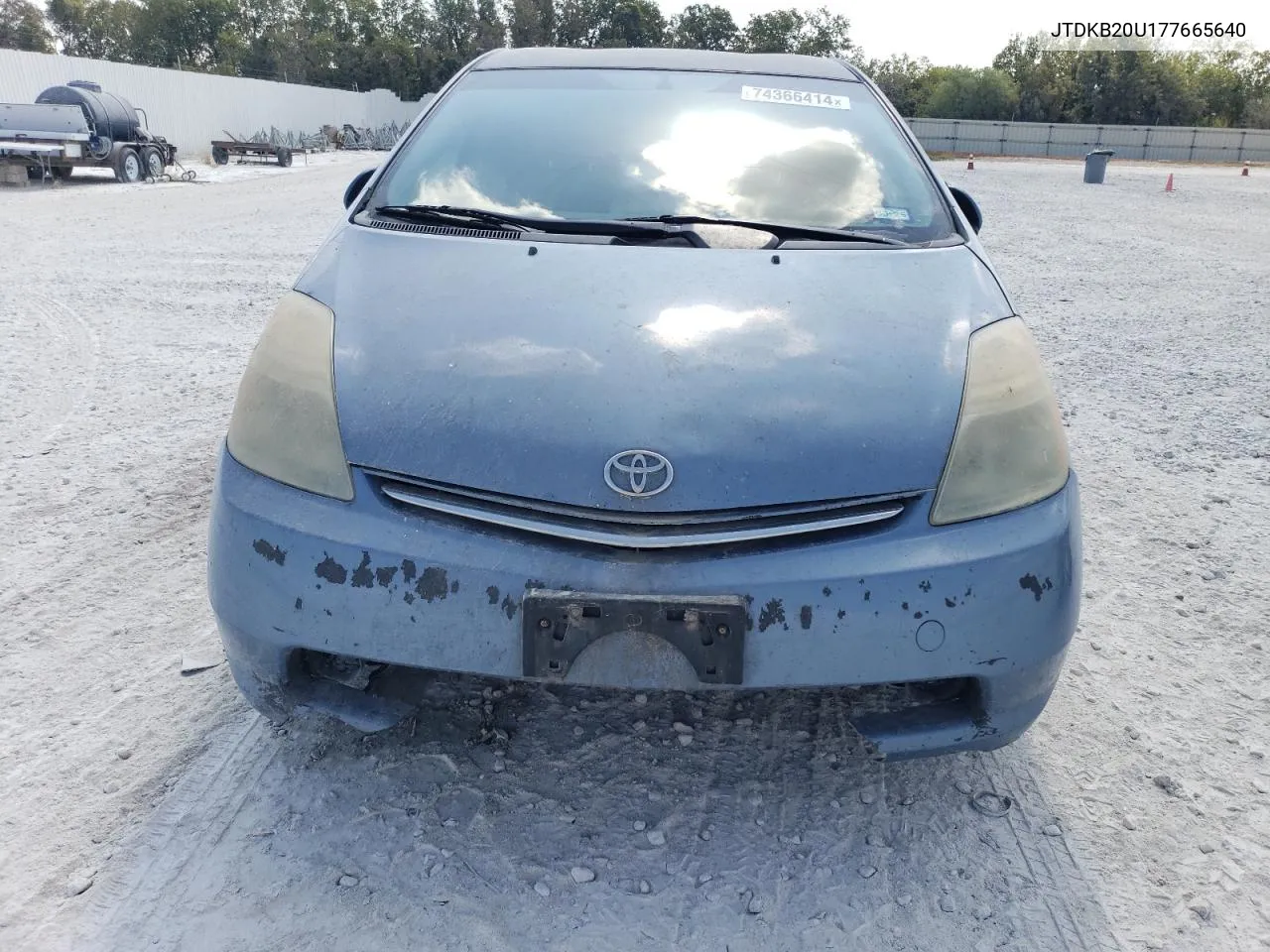 2007 Toyota Prius VIN: JTDKB20U177665640 Lot: 74366414