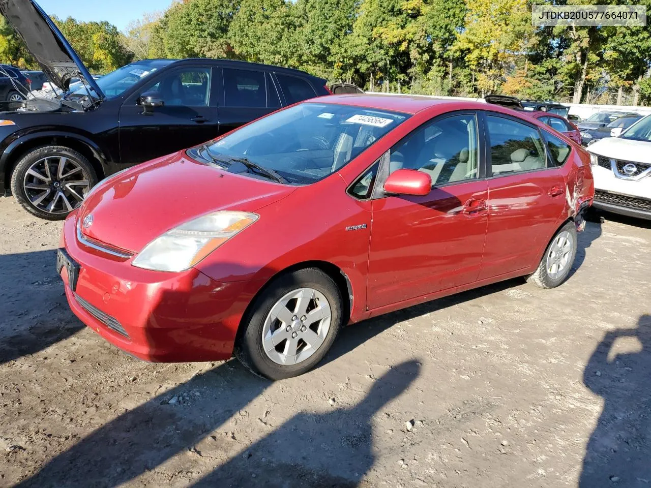 2007 Toyota Prius VIN: JTDKB20U577664071 Lot: 74456564