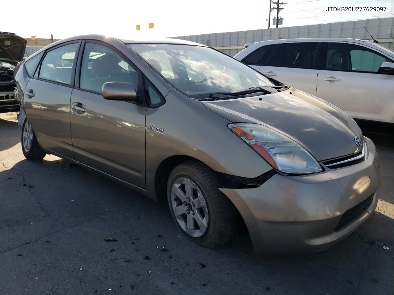 2007 Toyota Prius VIN: JTDKB20U277629097 Lot: 74609344