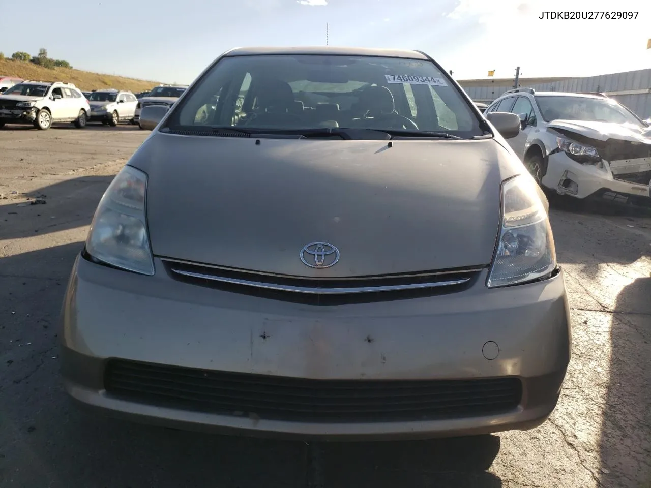 2007 Toyota Prius VIN: JTDKB20U277629097 Lot: 74609344