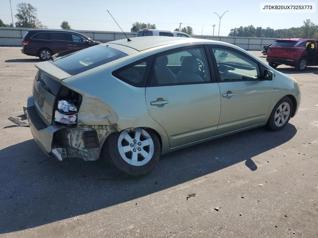 2007 Toyota Prius VIN: JTDKB20UX73253773 Lot: 74691434