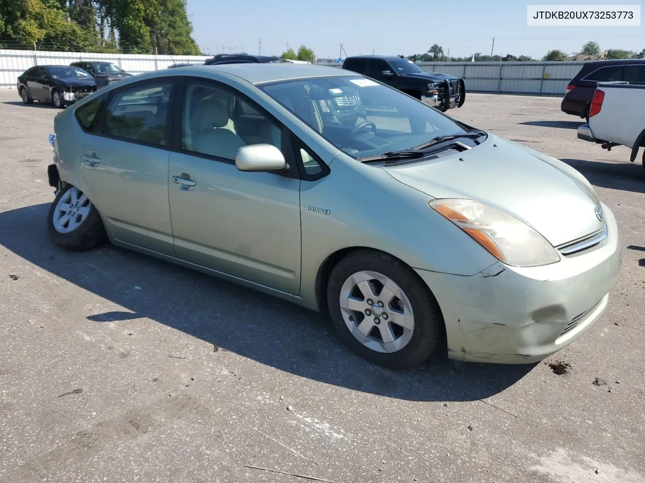 2007 Toyota Prius VIN: JTDKB20UX73253773 Lot: 74691434