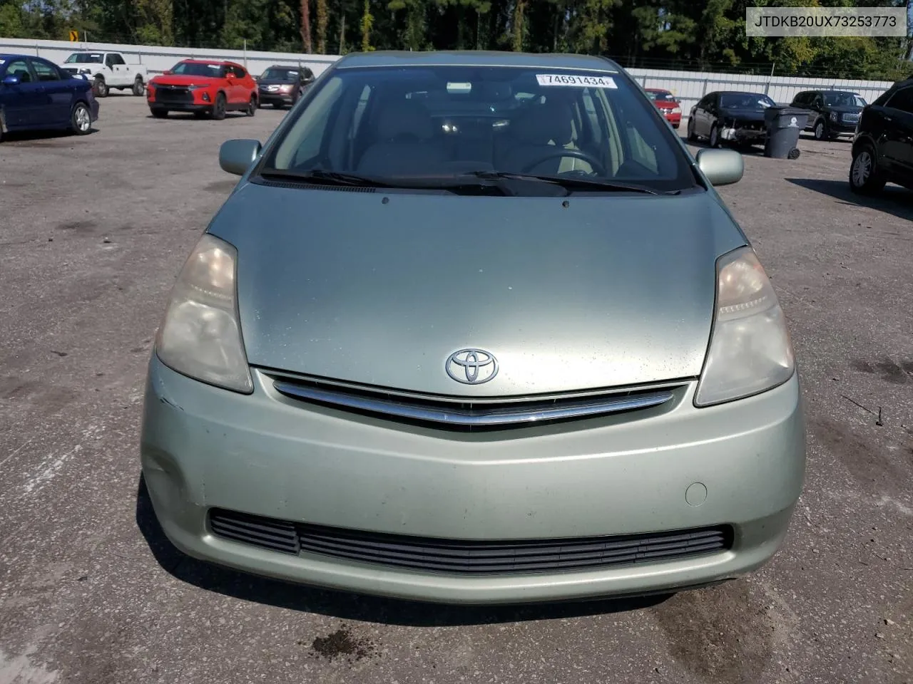 2007 Toyota Prius VIN: JTDKB20UX73253773 Lot: 74691434