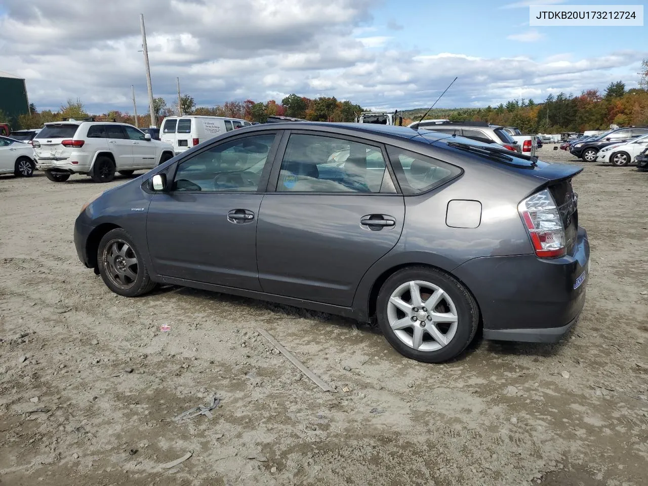 2007 Toyota Prius VIN: JTDKB20U173212724 Lot: 74991834