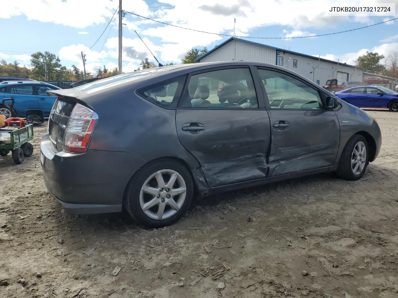 2007 Toyota Prius VIN: JTDKB20U173212724 Lot: 74991834