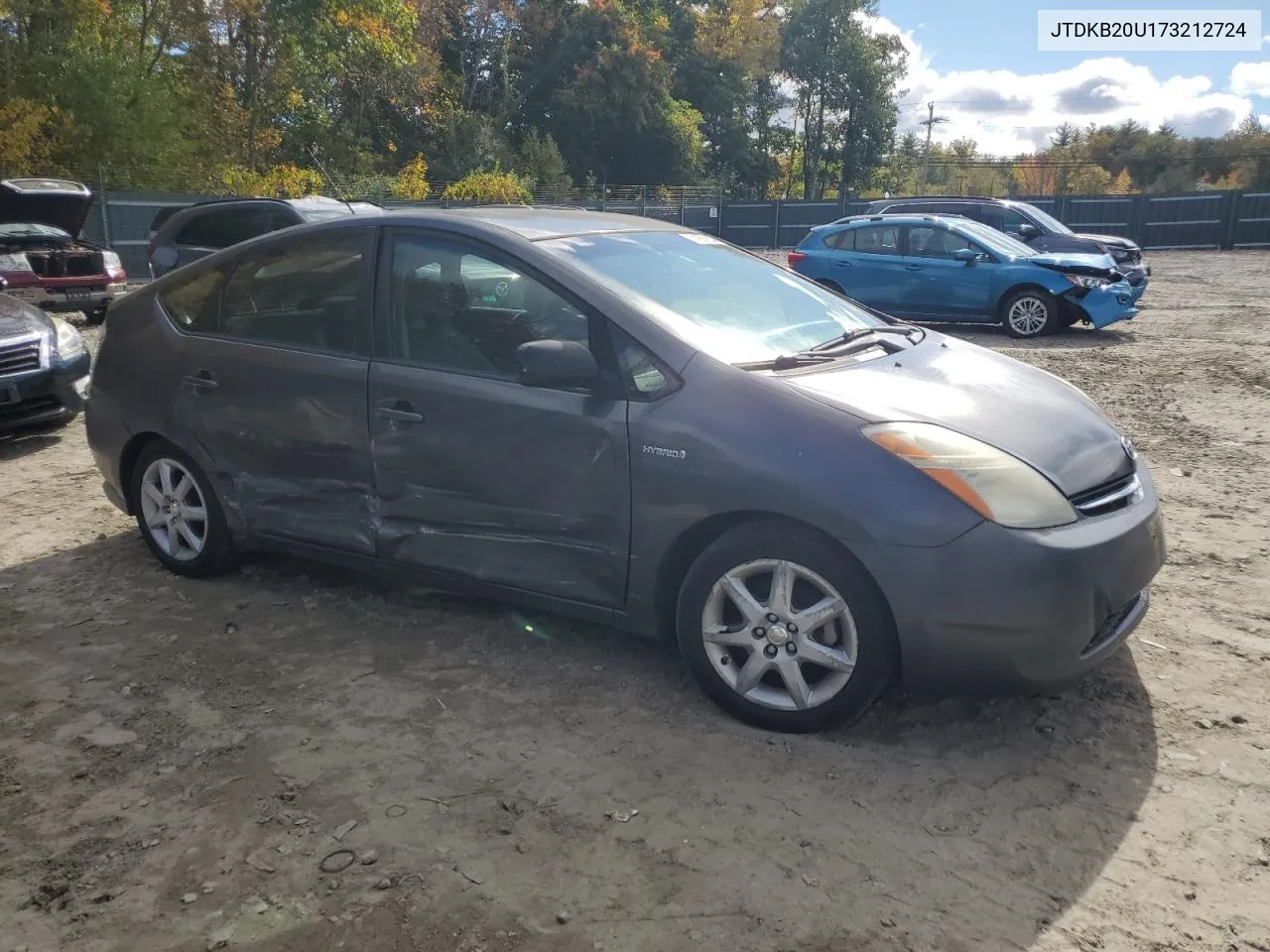 2007 Toyota Prius VIN: JTDKB20U173212724 Lot: 74991834