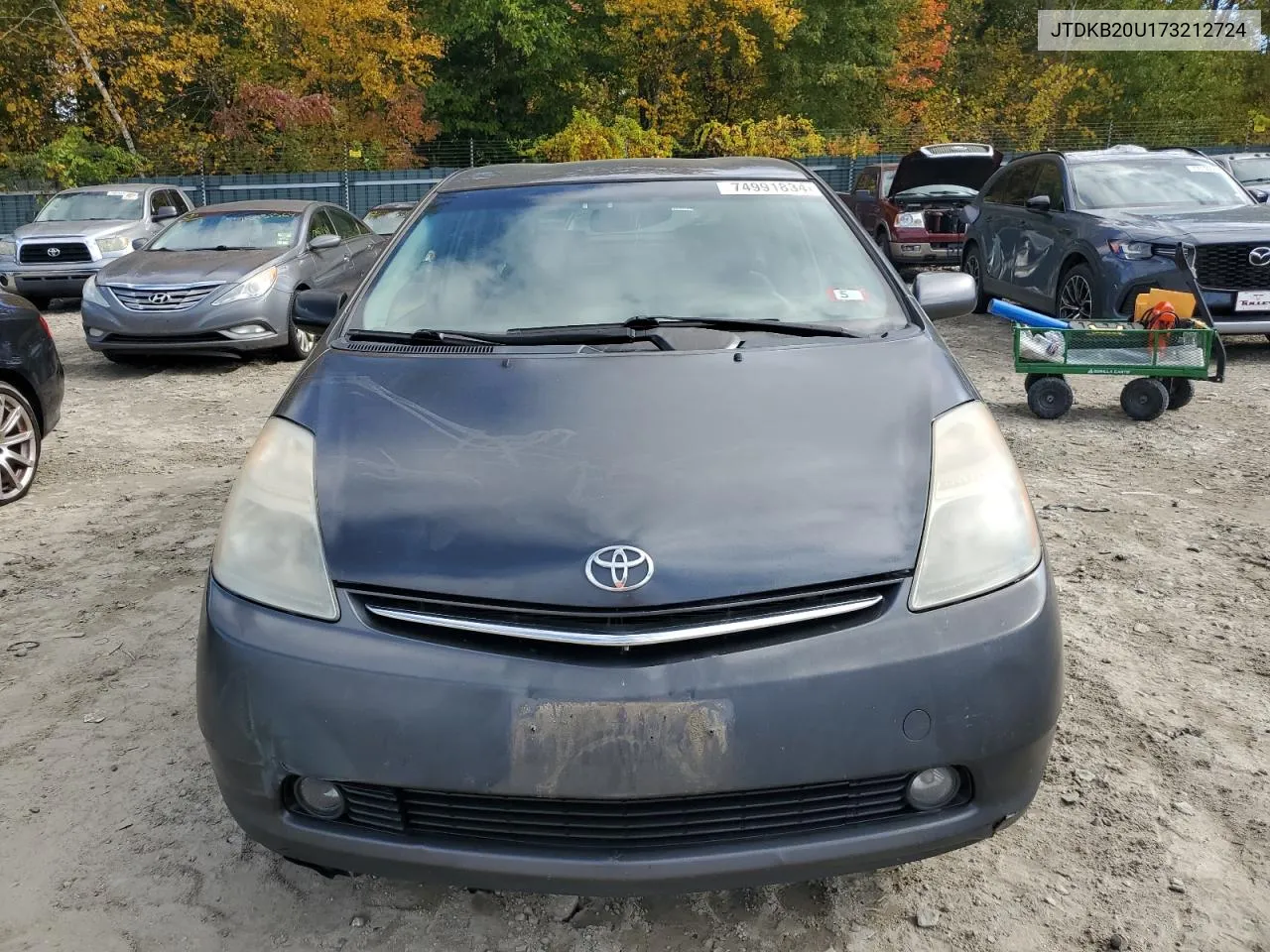 2007 Toyota Prius VIN: JTDKB20U173212724 Lot: 74991834