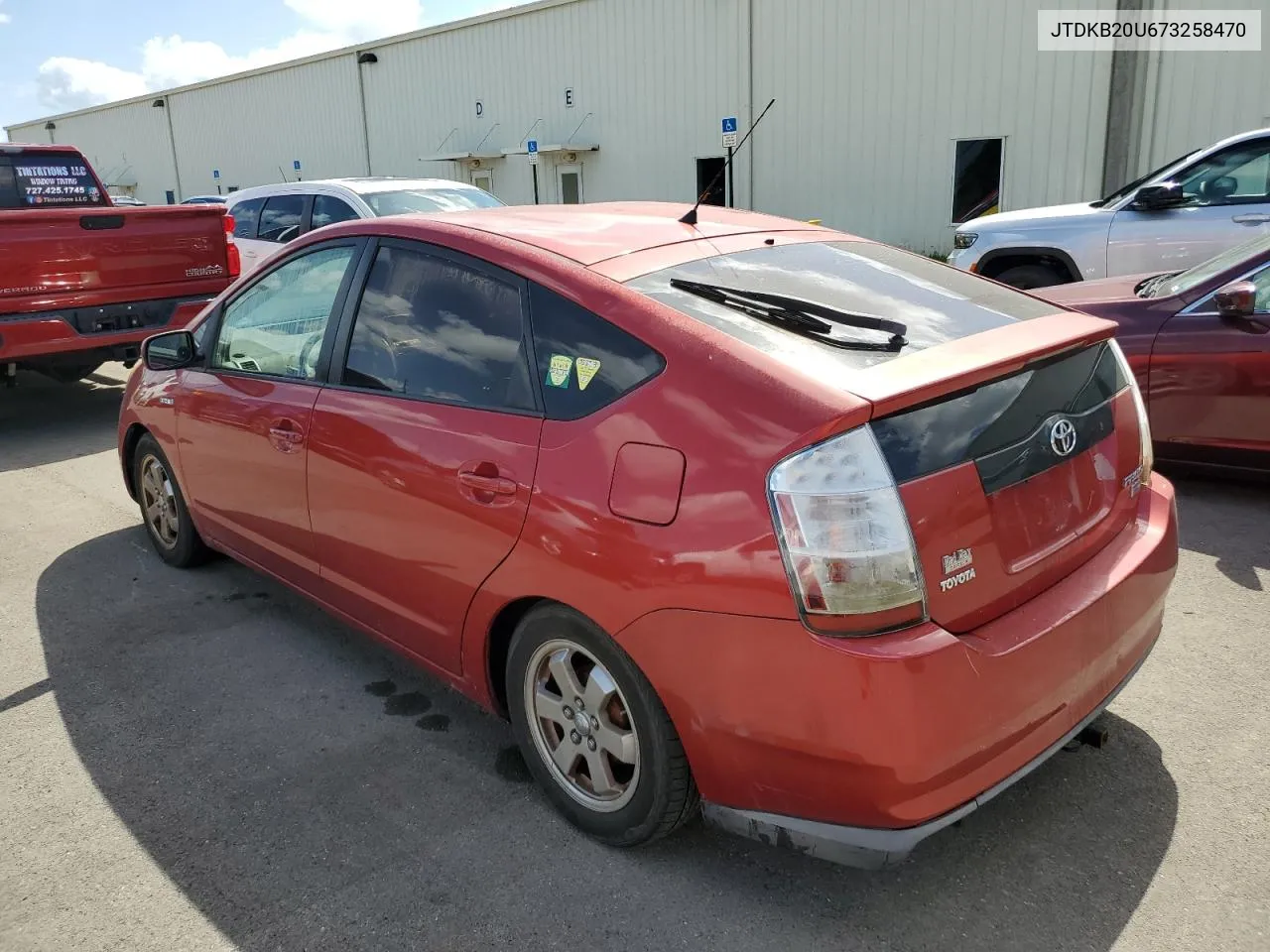 2007 Toyota Prius VIN: JTDKB20U673258470 Lot: 75119114