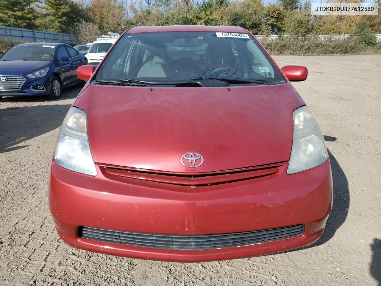 JTDKB20U877612580 2007 Toyota Prius