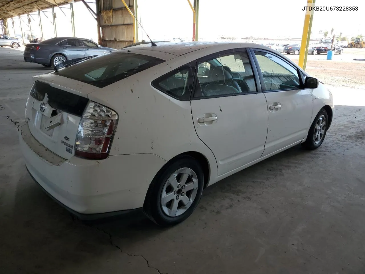 2007 Toyota Prius VIN: JTDKB20U673228353 Lot: 75416374