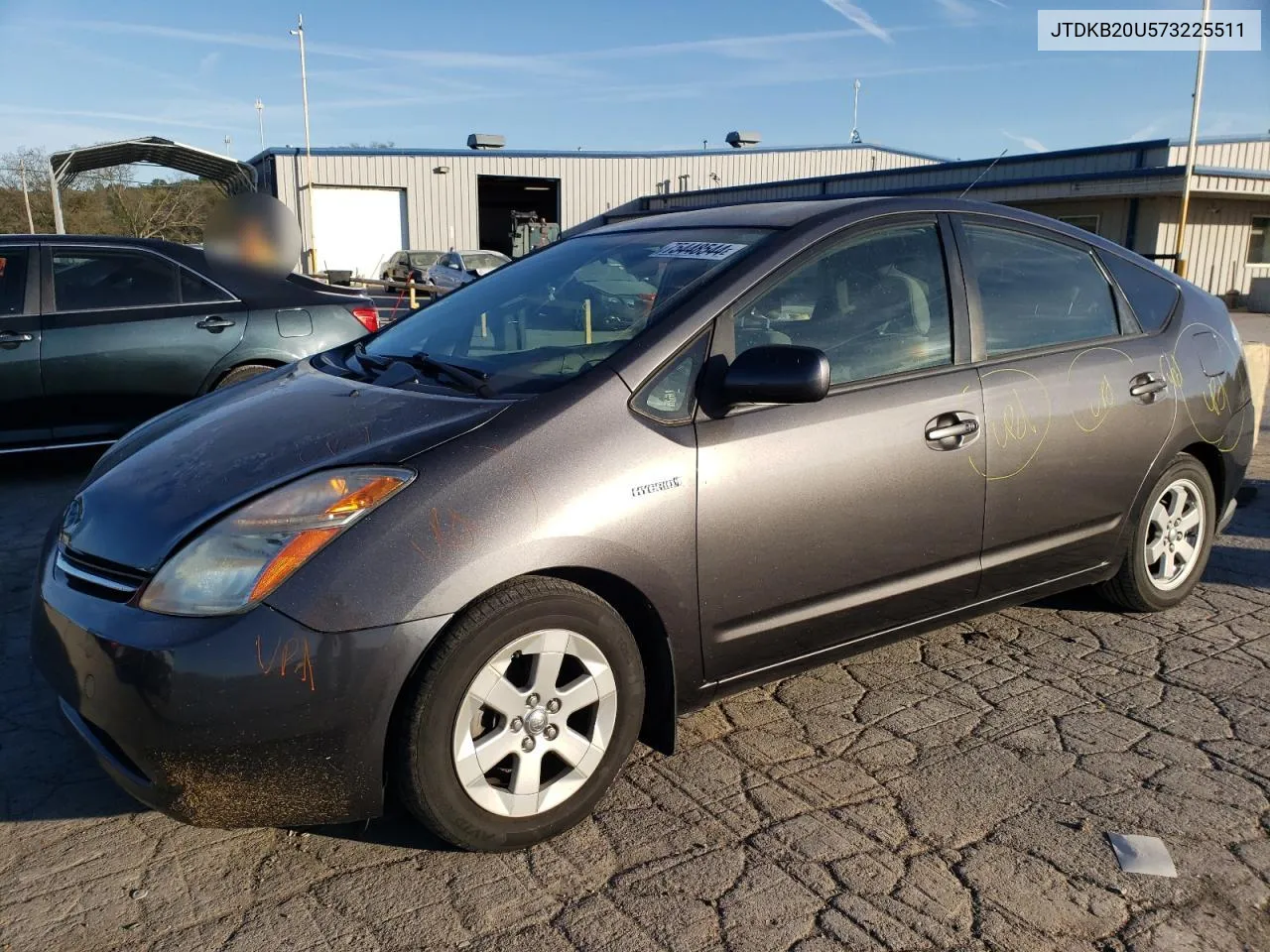 2007 Toyota Prius VIN: JTDKB20U573225511 Lot: 75448544