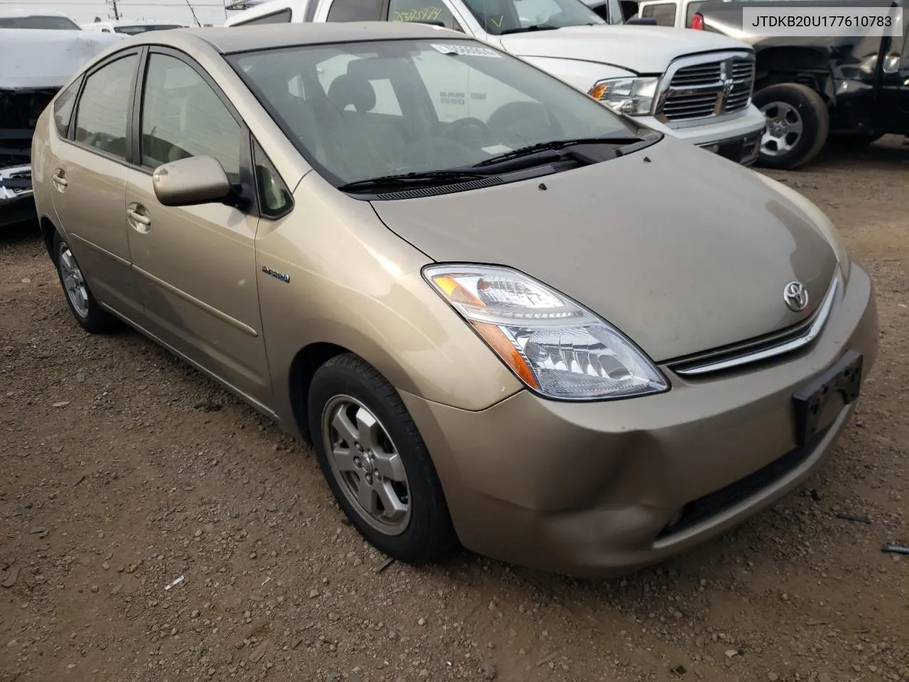 2007 Toyota Prius VIN: JTDKB20U177610783 Lot: 75566904