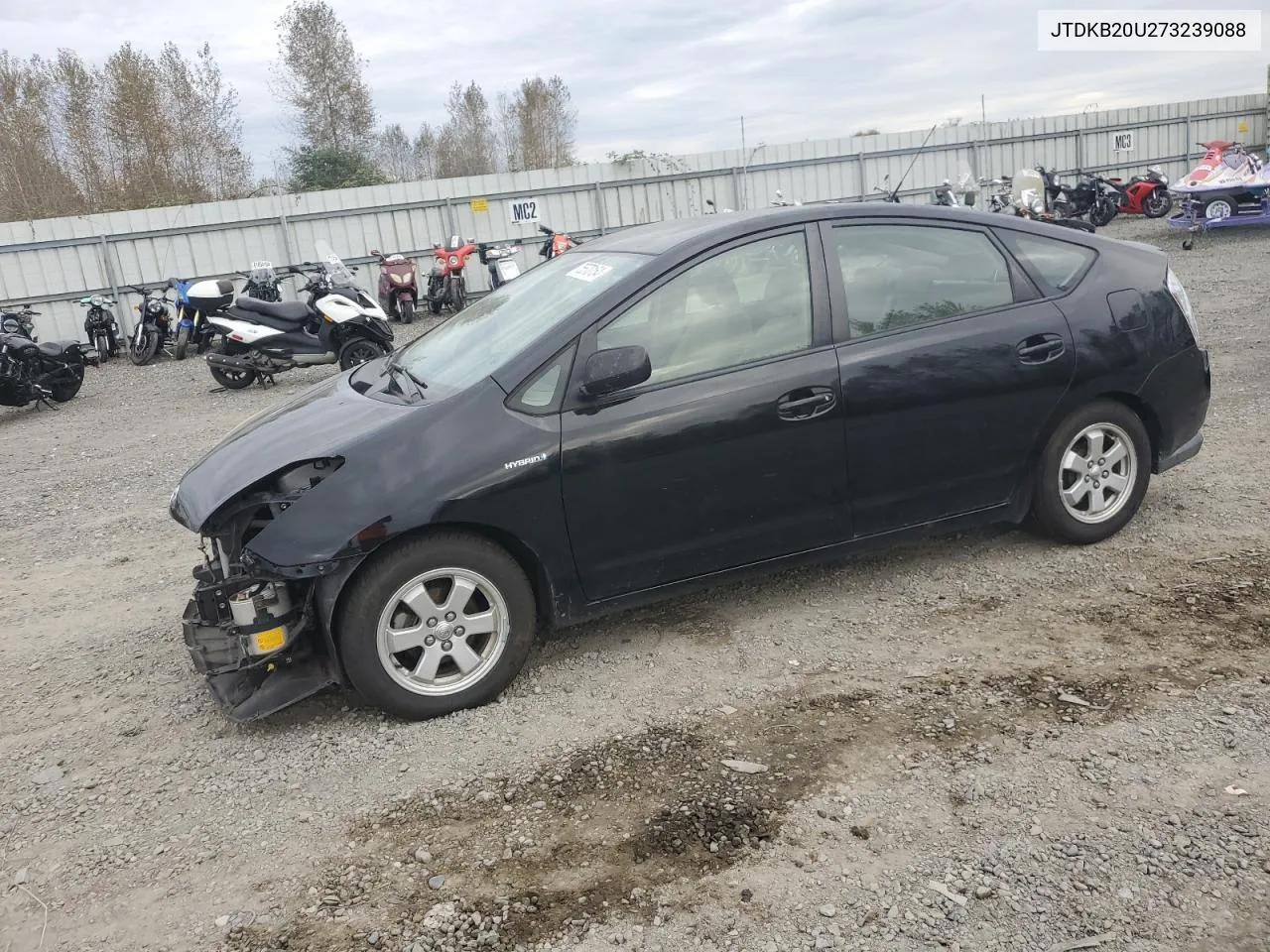 2007 Toyota Prius VIN: JTDKB20U273239088 Lot: 75570154