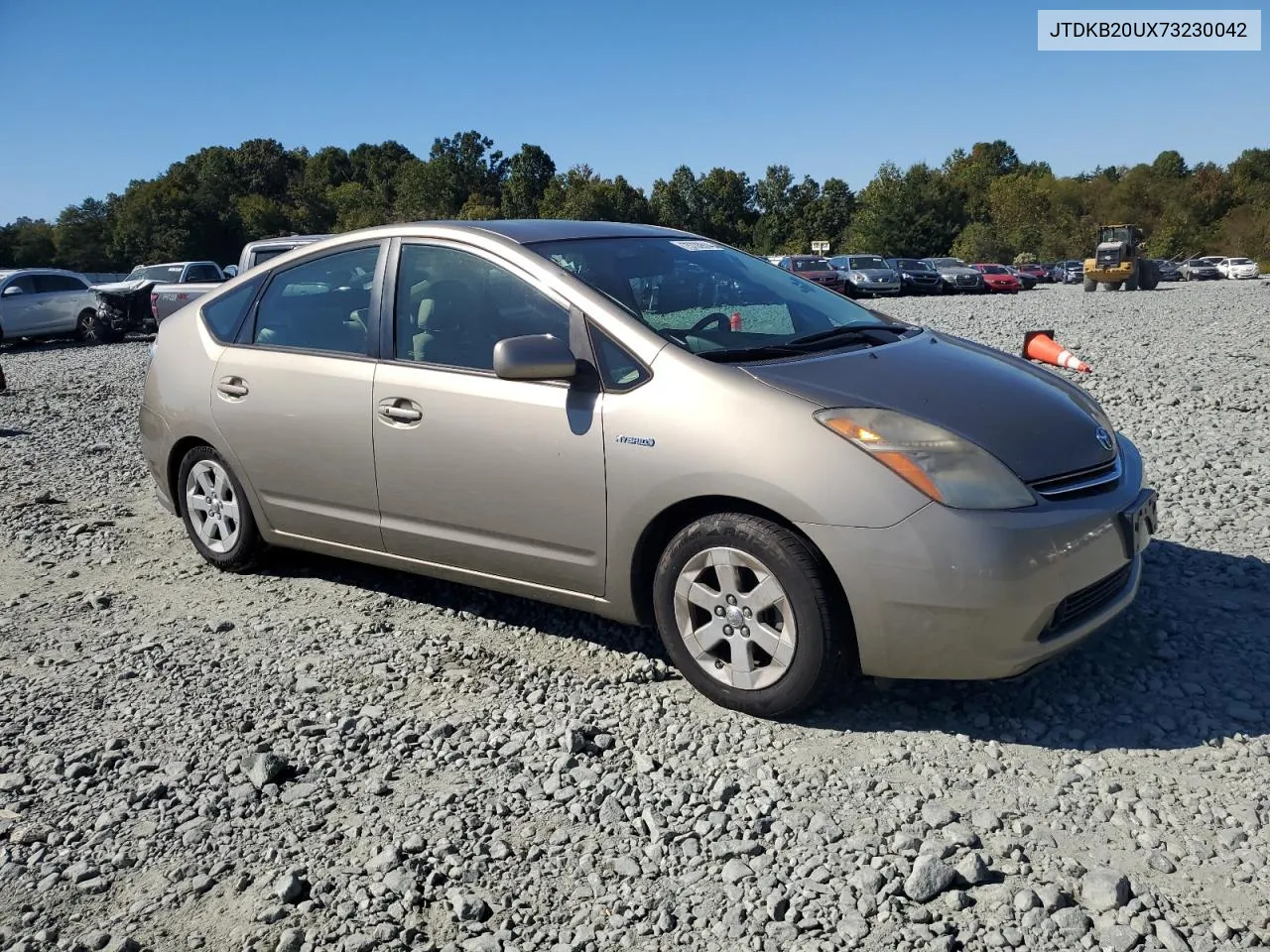 2007 Toyota Prius VIN: JTDKB20UX73230042 Lot: 75733914