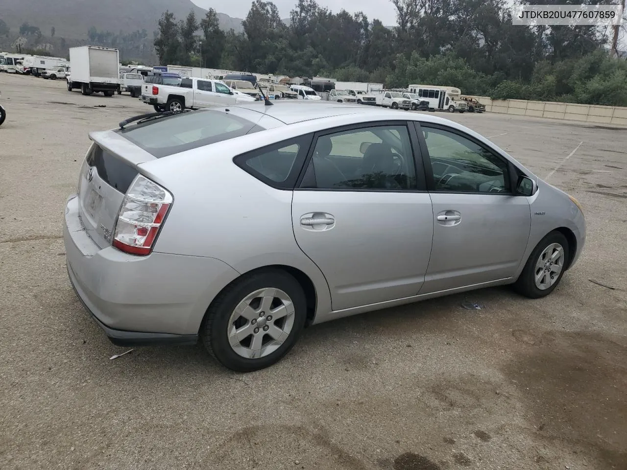 2007 Toyota Prius VIN: JTDKB20U477607859 Lot: 75921314