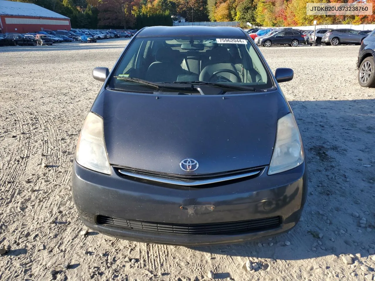 2007 Toyota Prius VIN: JTDKB20U373238760 Lot: 75962044