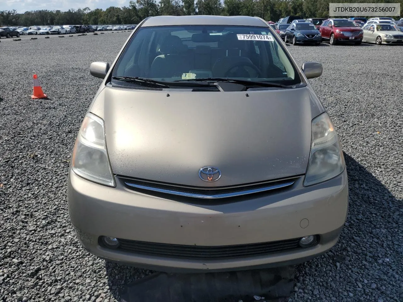 2007 Toyota Prius VIN: JTDKB20U673256007 Lot: 75991074