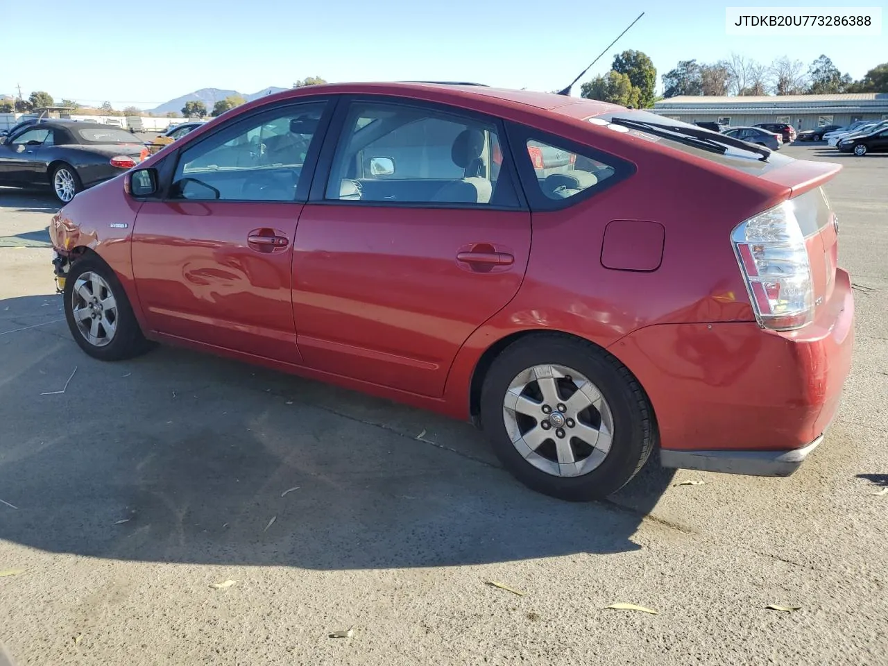 2007 Toyota Prius VIN: JTDKB20U773286388 Lot: 76082164