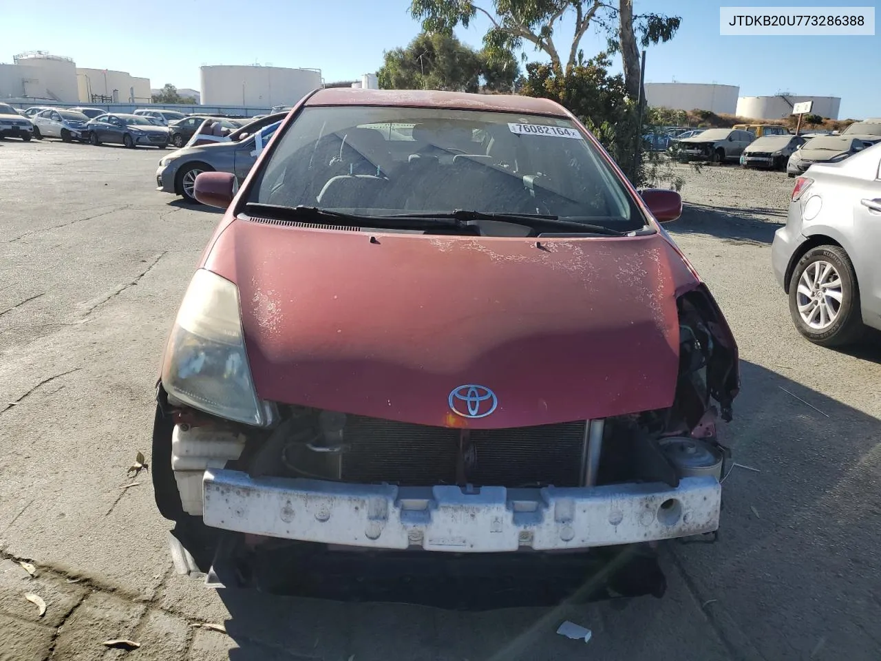 2007 Toyota Prius VIN: JTDKB20U773286388 Lot: 76082164