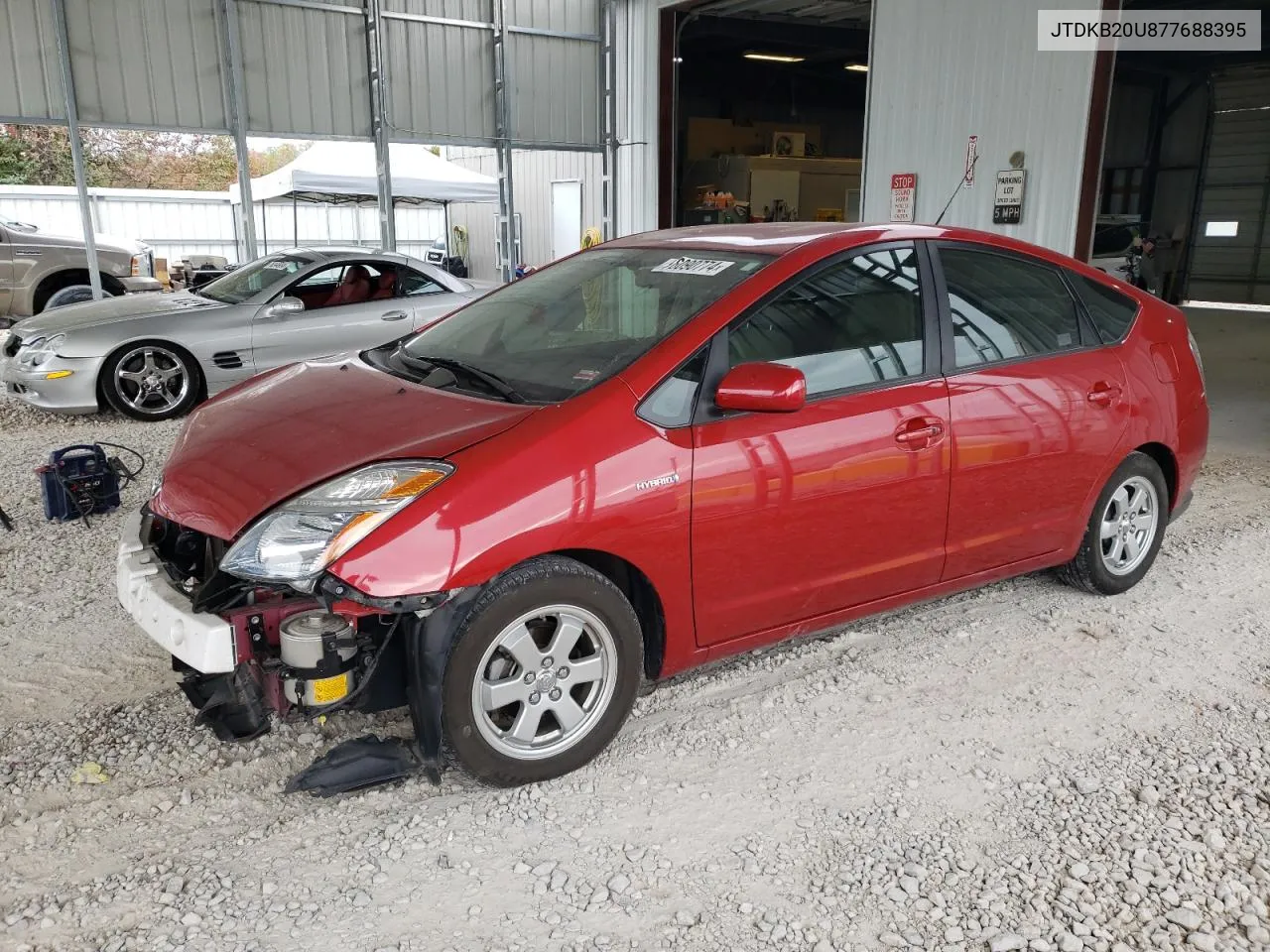 2007 Toyota Prius VIN: JTDKB20U877688395 Lot: 76090774