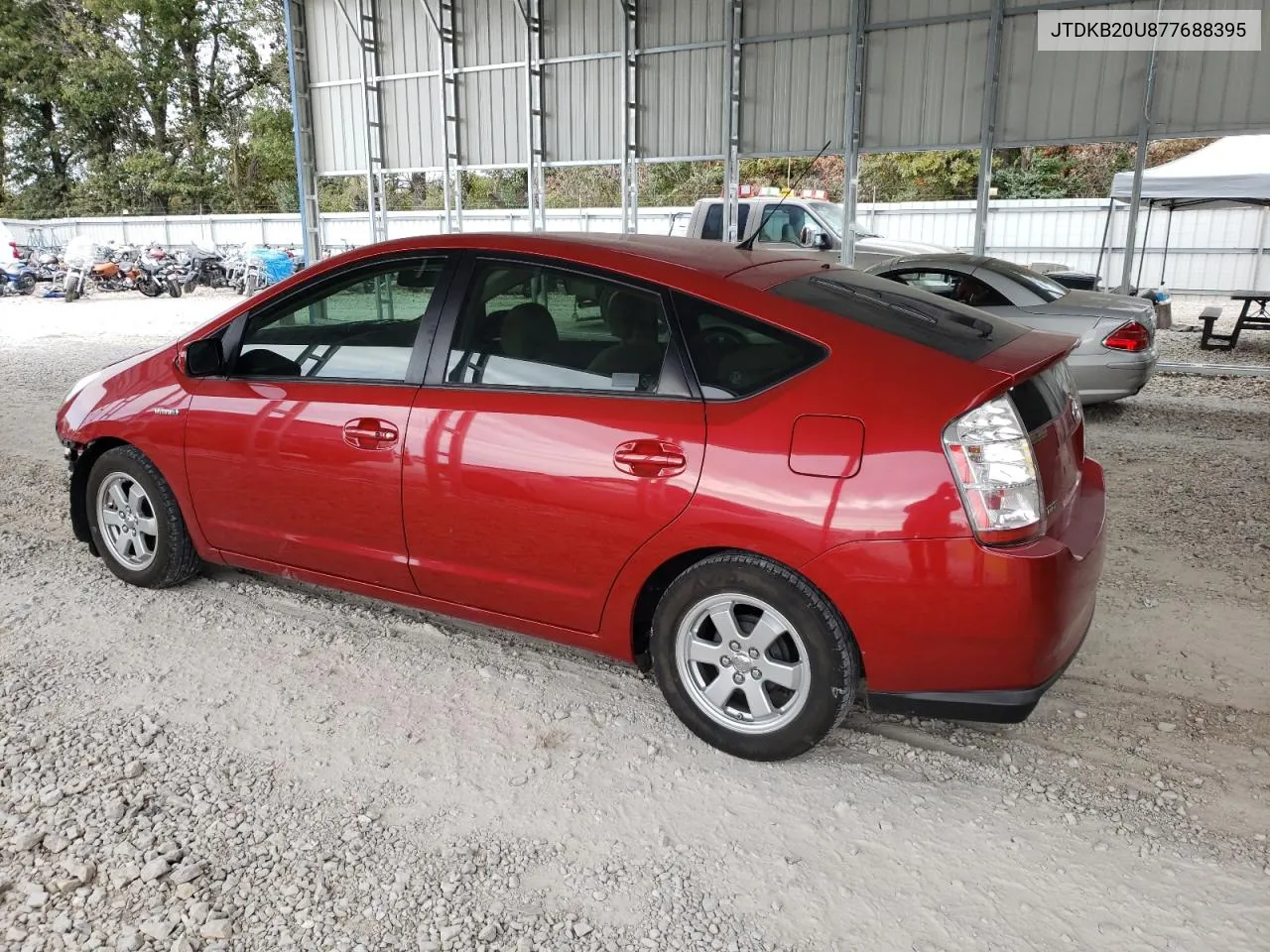 2007 Toyota Prius VIN: JTDKB20U877688395 Lot: 76090774