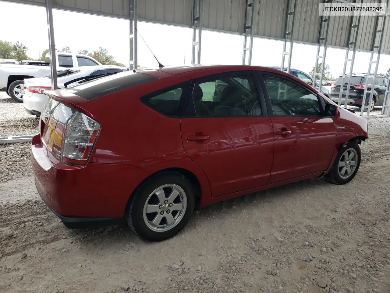 2007 Toyota Prius VIN: JTDKB20U877688395 Lot: 76090774