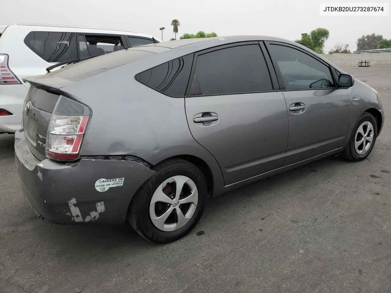 2007 Toyota Prius VIN: JTDKB20U273287674 Lot: 76166884