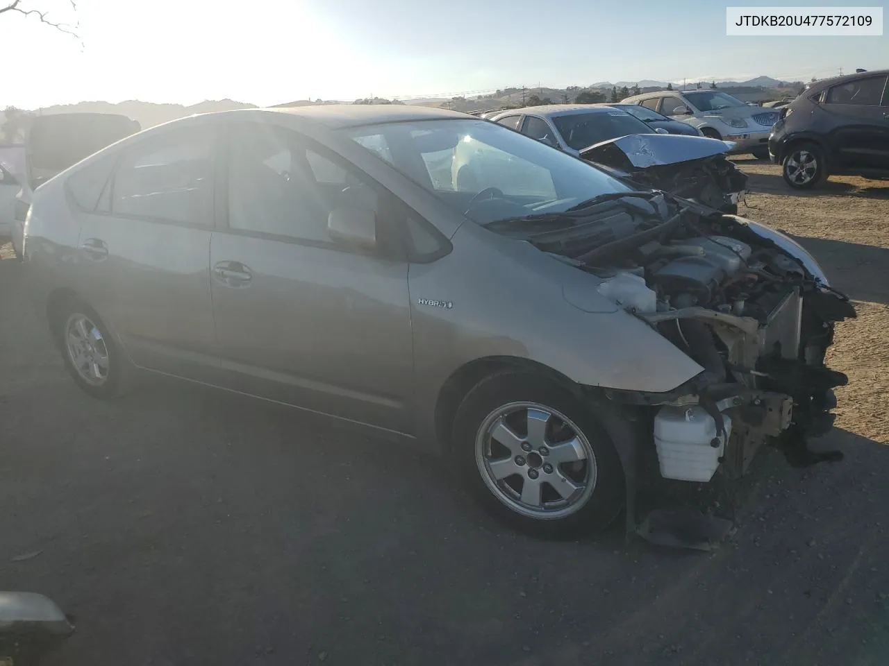 2007 Toyota Prius VIN: JTDKB20U477572109 Lot: 76533824