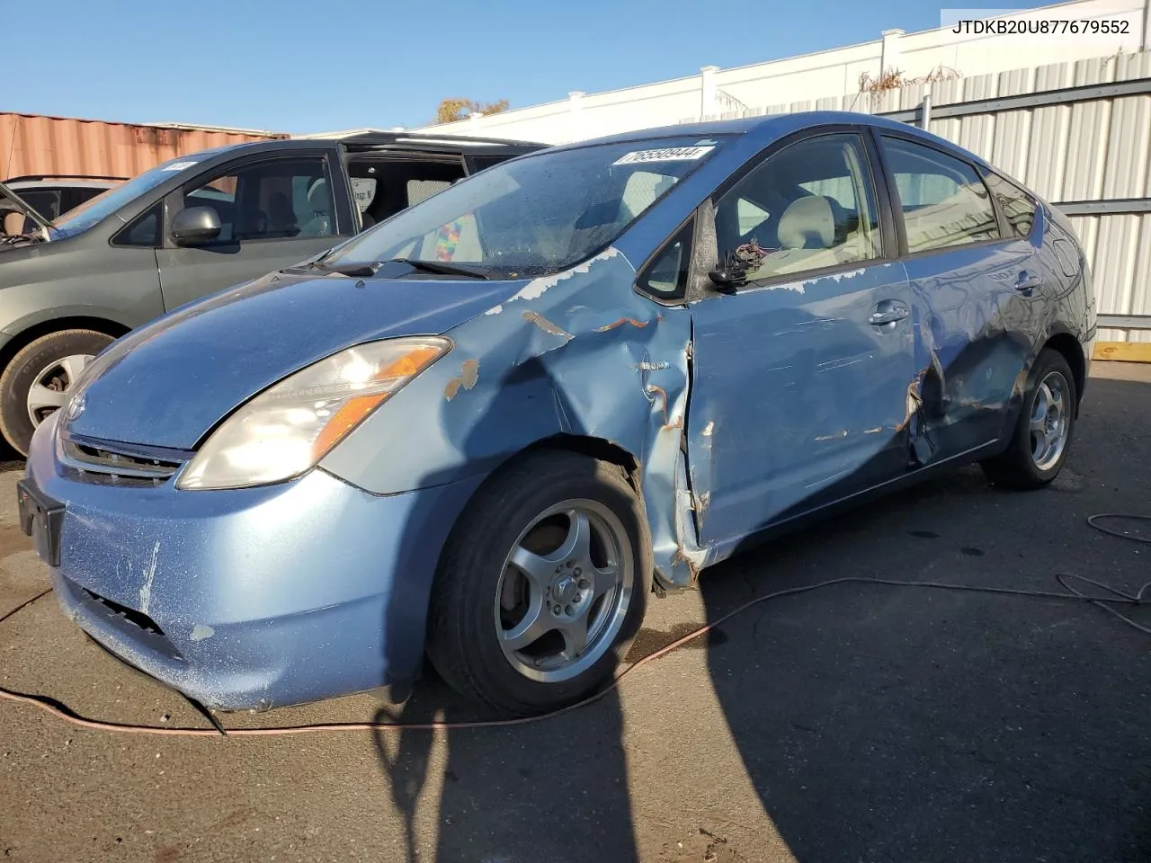 JTDKB20U877679552 2007 Toyota Prius