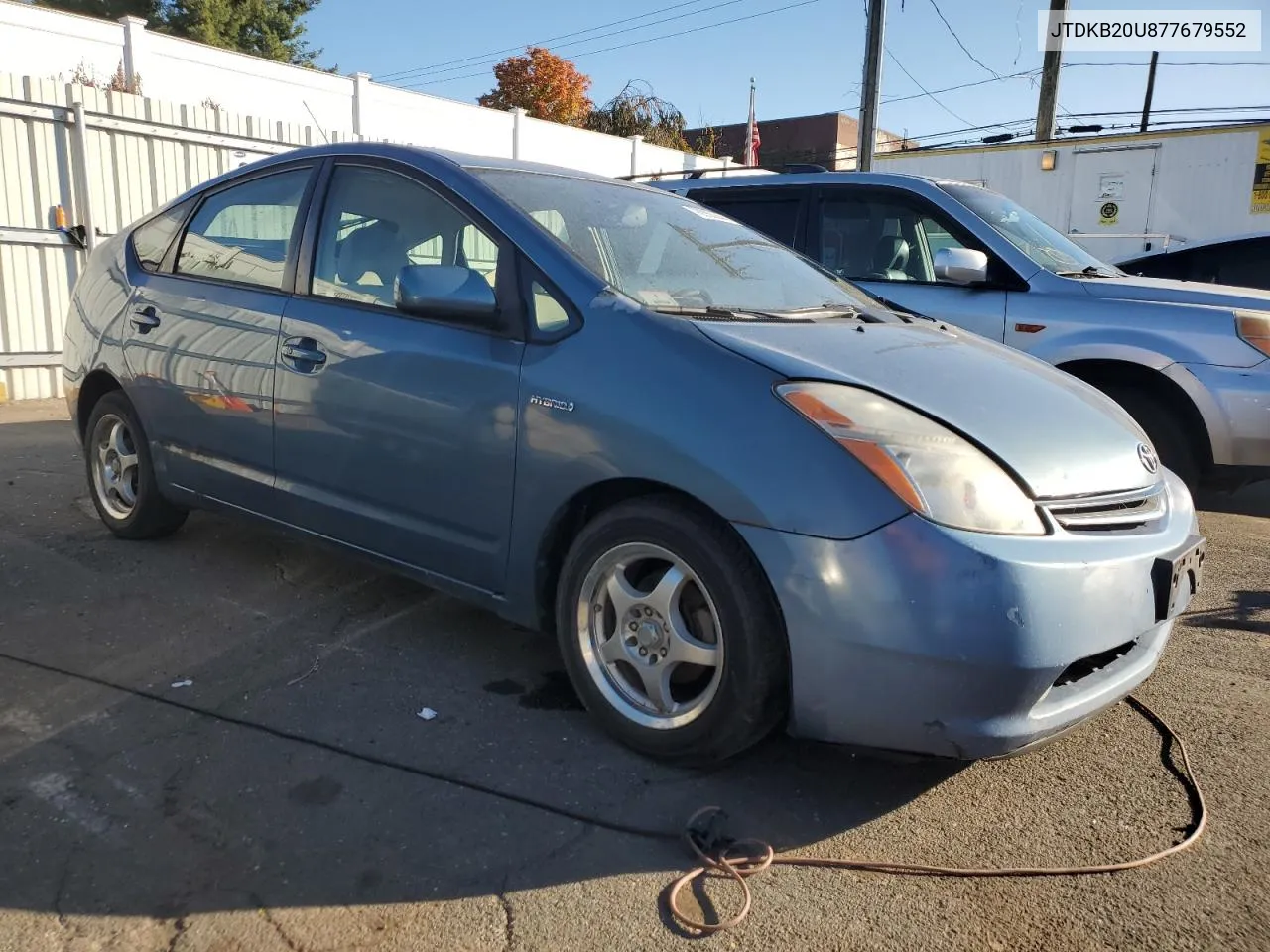 2007 Toyota Prius VIN: JTDKB20U877679552 Lot: 76550944