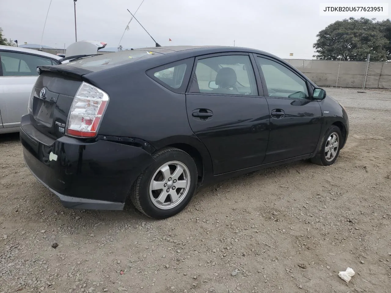 2007 Toyota Prius VIN: JTDKB20U677623951 Lot: 76630674