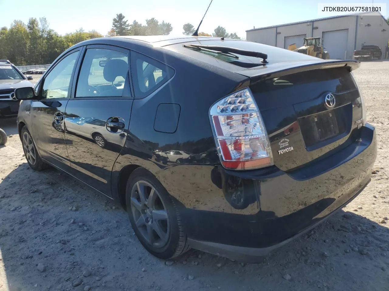 2007 Toyota Prius VIN: JTDKB20U677581801 Lot: 76698524