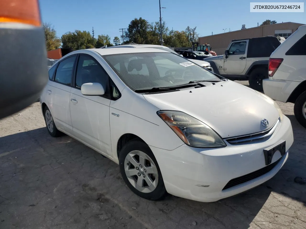 2007 Toyota Prius VIN: JTDKB20U673246724 Lot: 76729864