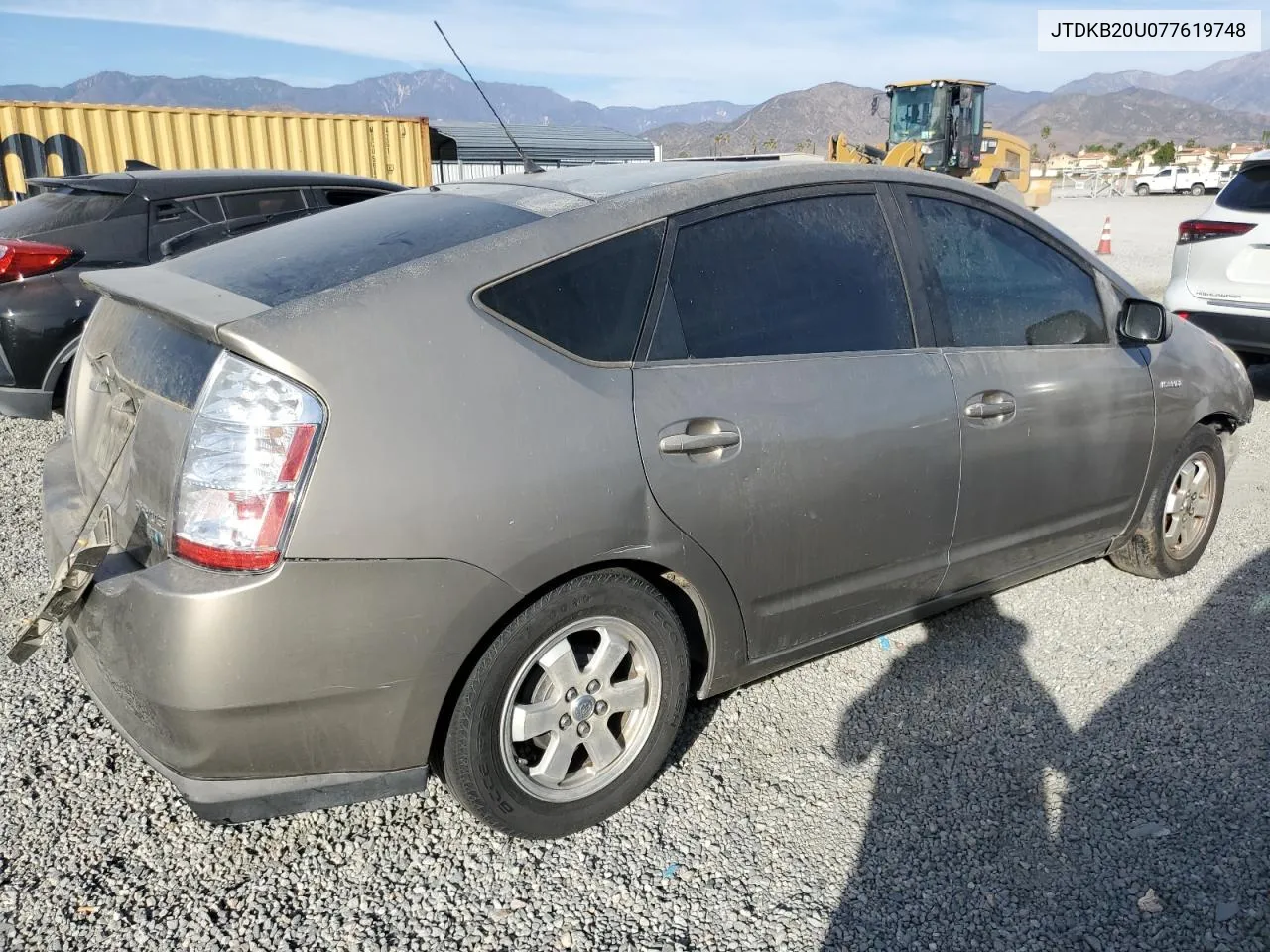 2007 Toyota Prius VIN: JTDKB20U077619748 Lot: 76757764