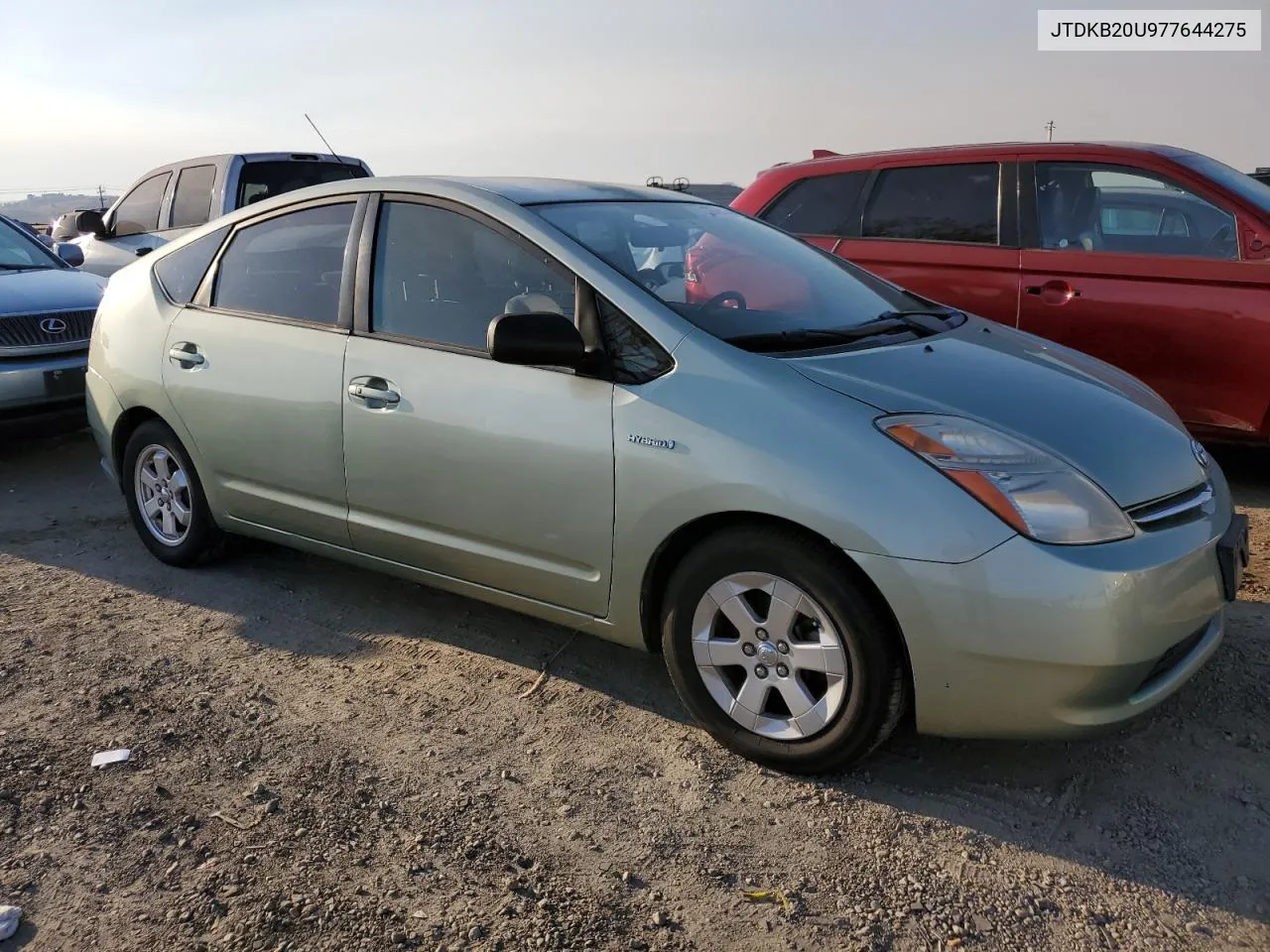 2007 Toyota Prius VIN: JTDKB20U977644275 Lot: 76788224