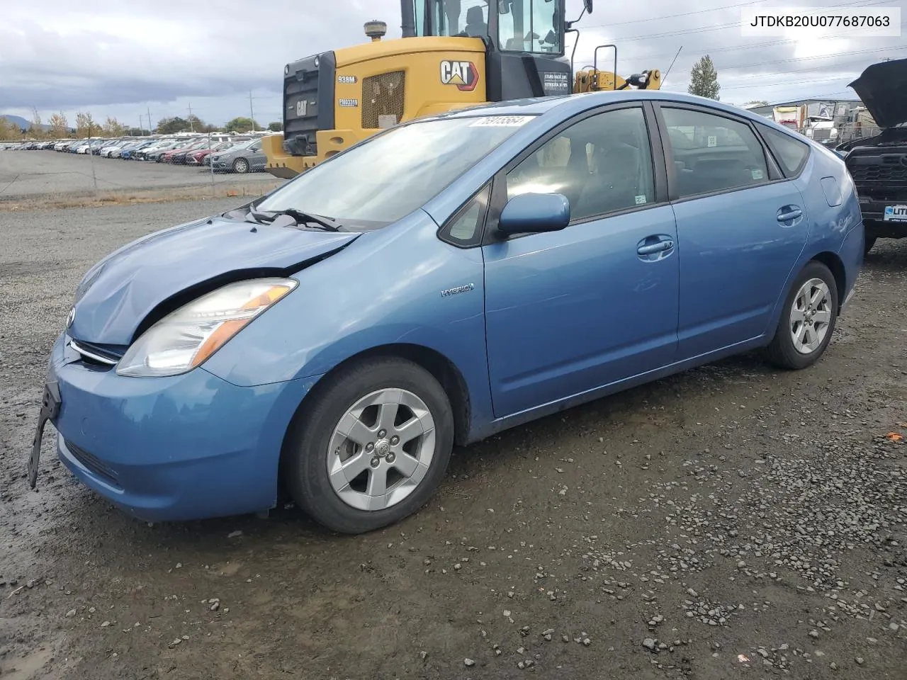 2007 Toyota Prius VIN: JTDKB20U077687063 Lot: 76915564