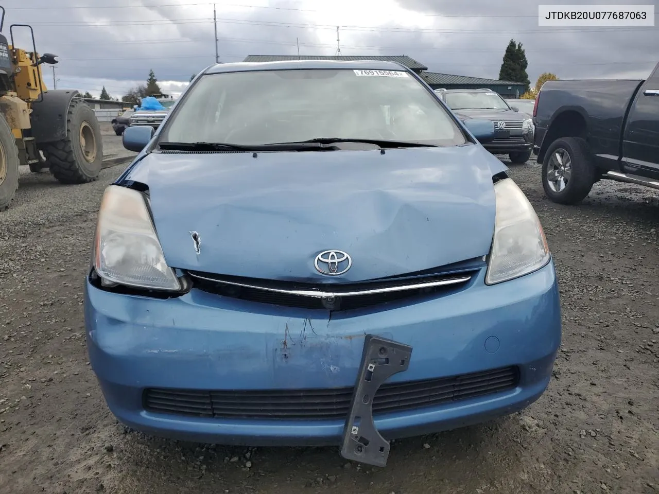 2007 Toyota Prius VIN: JTDKB20U077687063 Lot: 76915564