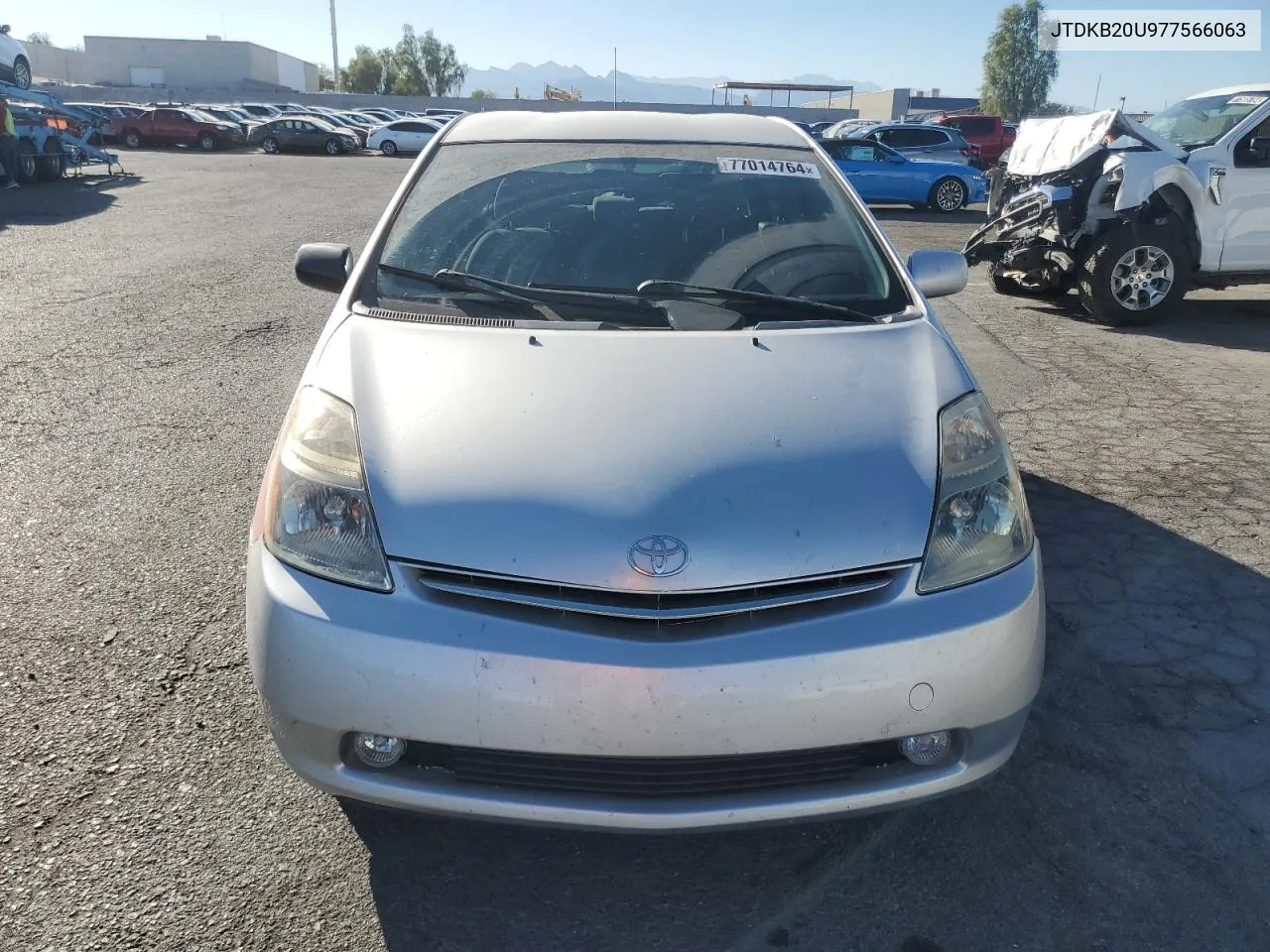 2007 Toyota Prius VIN: JTDKB20U977566063 Lot: 77014764