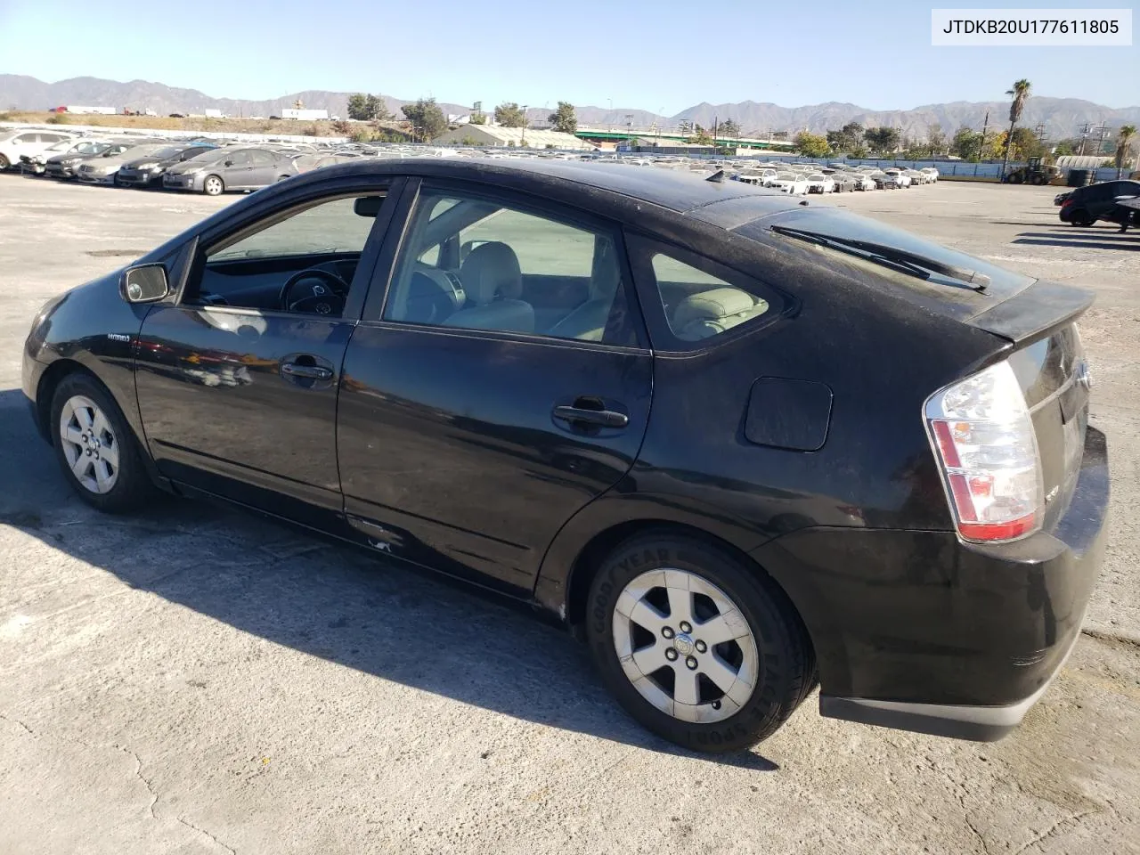 2007 Toyota Prius VIN: JTDKB20U177611805 Lot: 77119934