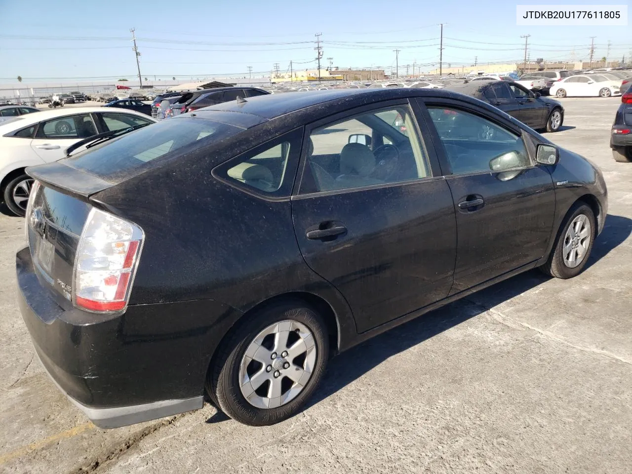 2007 Toyota Prius VIN: JTDKB20U177611805 Lot: 77119934