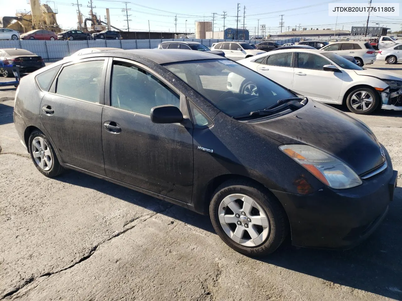 2007 Toyota Prius VIN: JTDKB20U177611805 Lot: 77119934