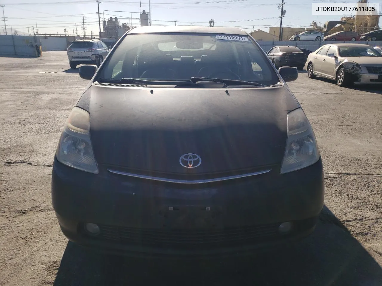 2007 Toyota Prius VIN: JTDKB20U177611805 Lot: 77119934