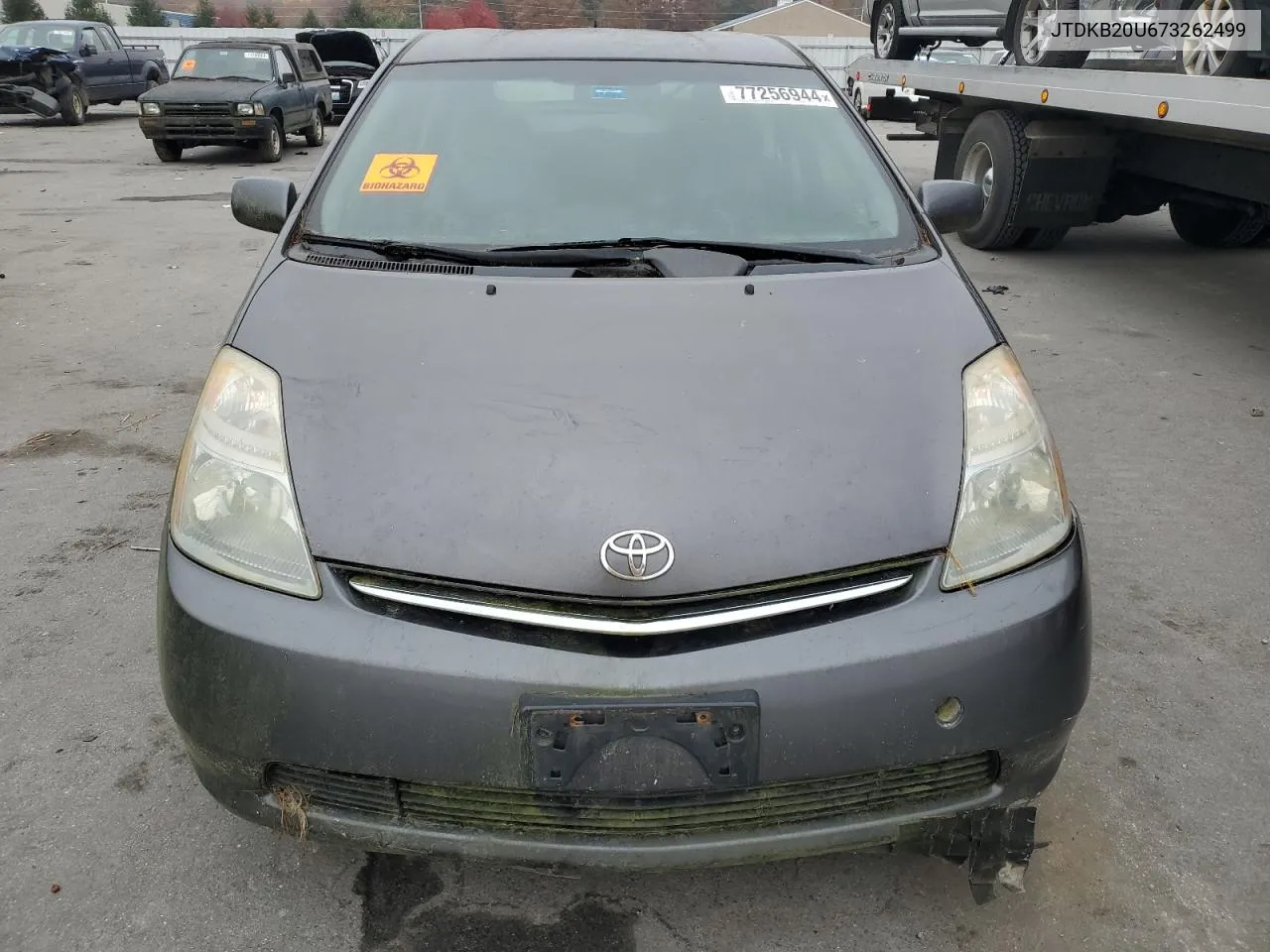 2007 Toyota Prius VIN: JTDKB20U673262499 Lot: 77256944