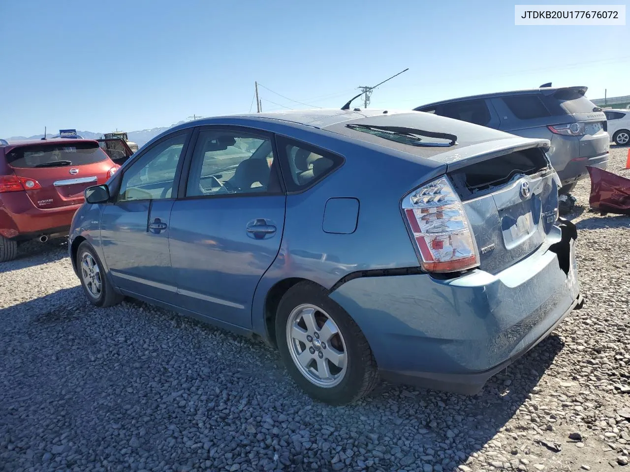 2007 Toyota Prius VIN: JTDKB20U177676072 Lot: 77583454