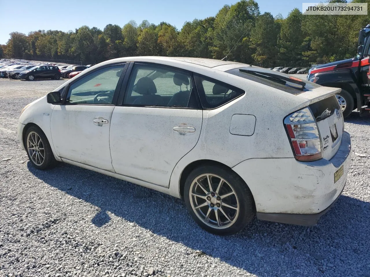 2007 Toyota Prius Base (Cvt-E) VIN: JTDKB20U173294731 Lot: 77913044