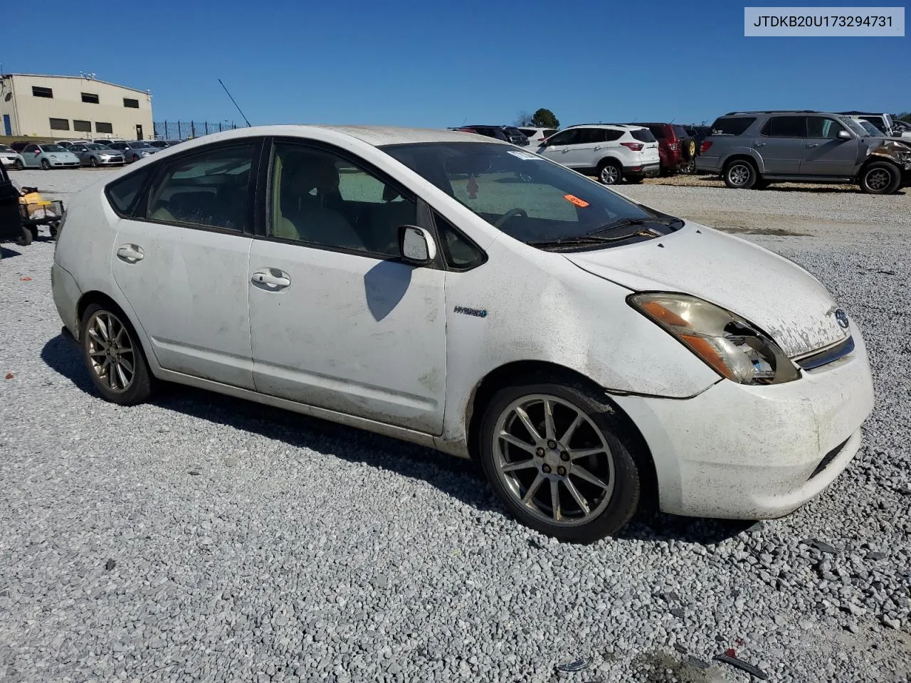 2007 Toyota Prius Base (Cvt-E) VIN: JTDKB20U173294731 Lot: 77913044