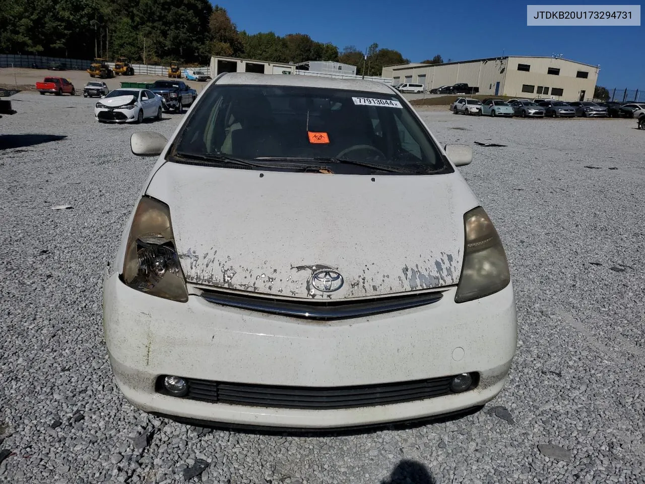 2007 Toyota Prius Base (Cvt-E) VIN: JTDKB20U173294731 Lot: 77913044