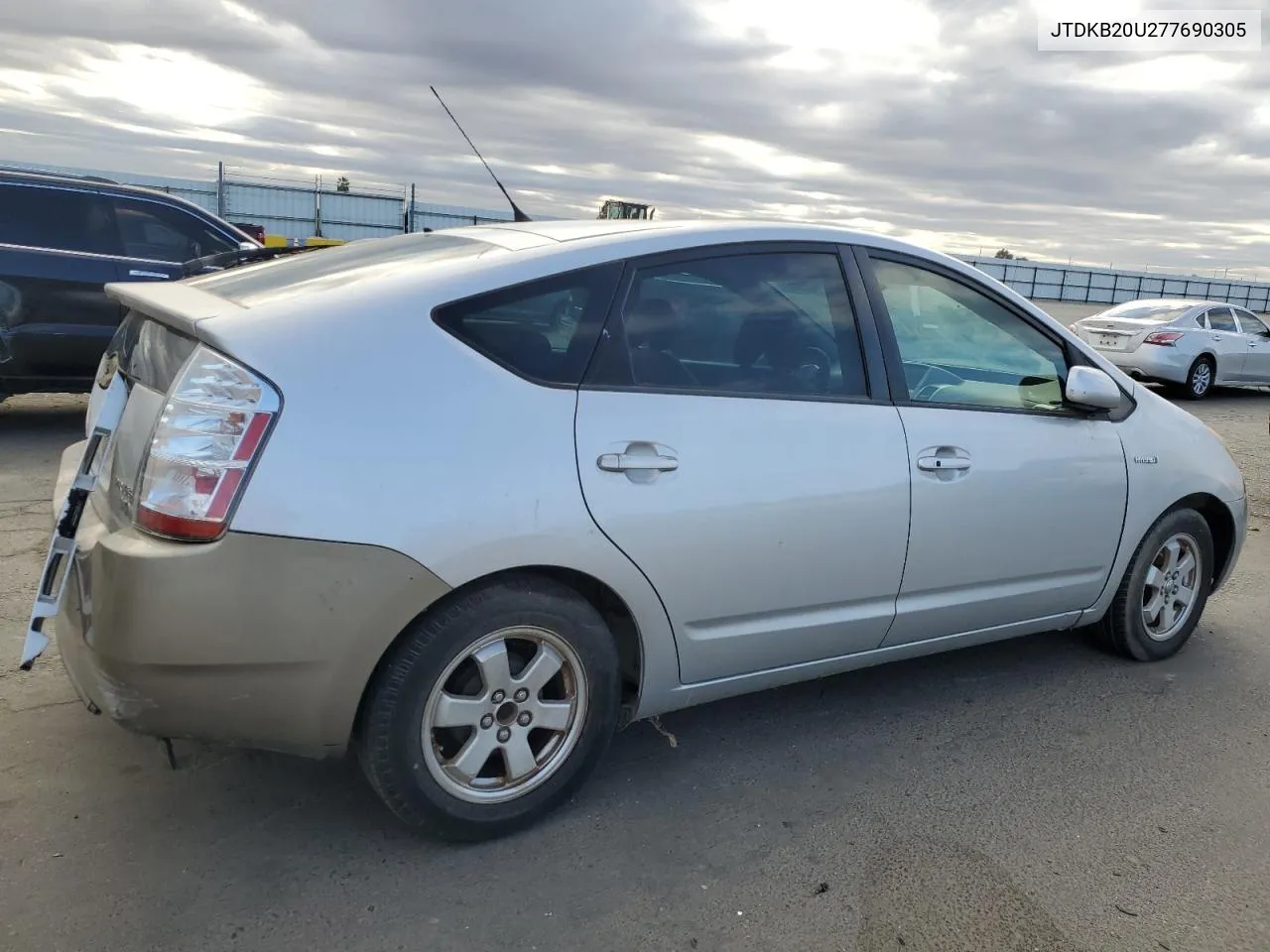 2007 Toyota Prius VIN: JTDKB20U277690305 Lot: 78102304