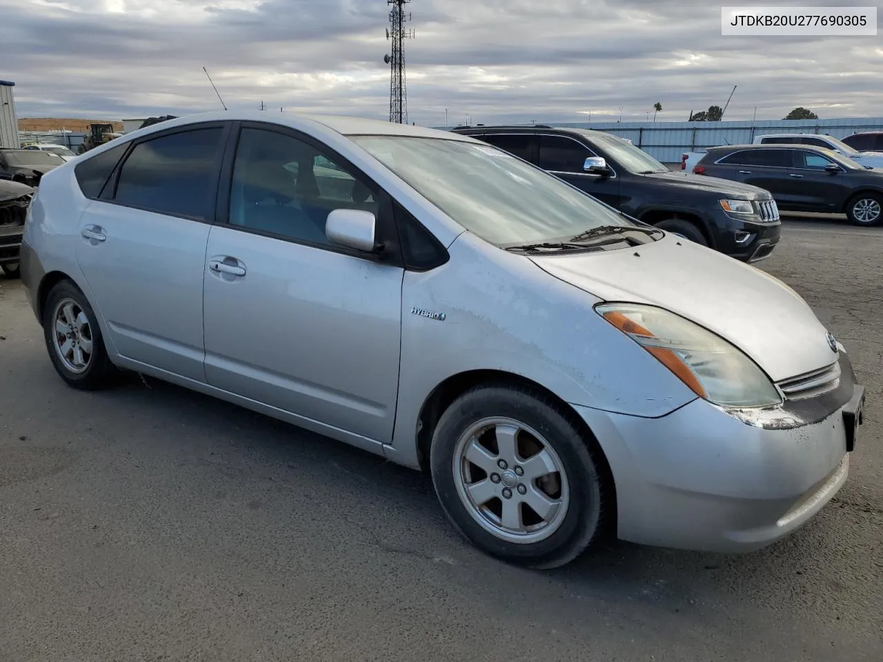 2007 Toyota Prius VIN: JTDKB20U277690305 Lot: 78102304