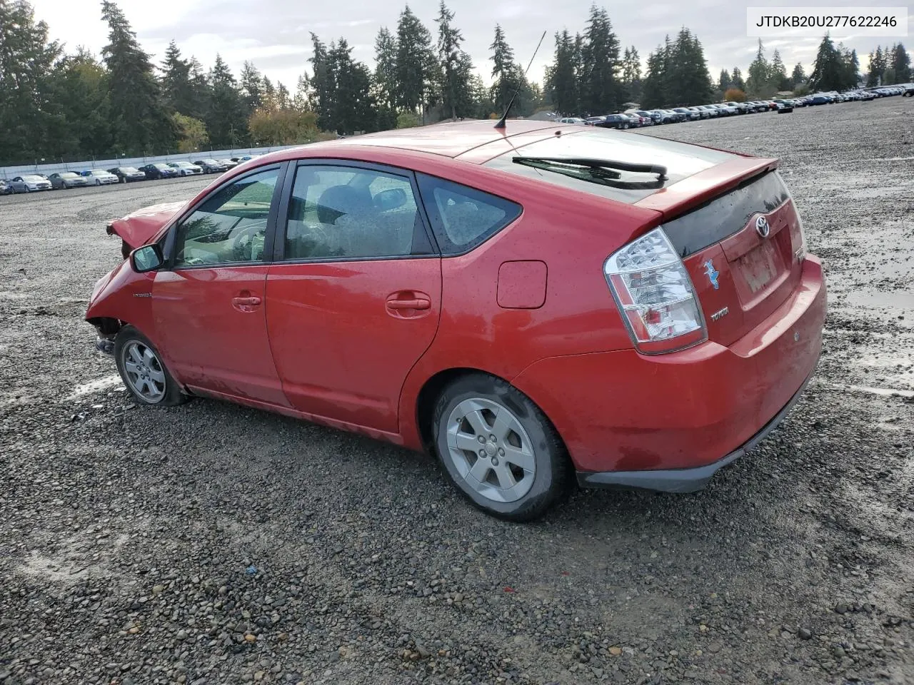 2007 Toyota Prius VIN: JTDKB20U277622246 Lot: 78103294